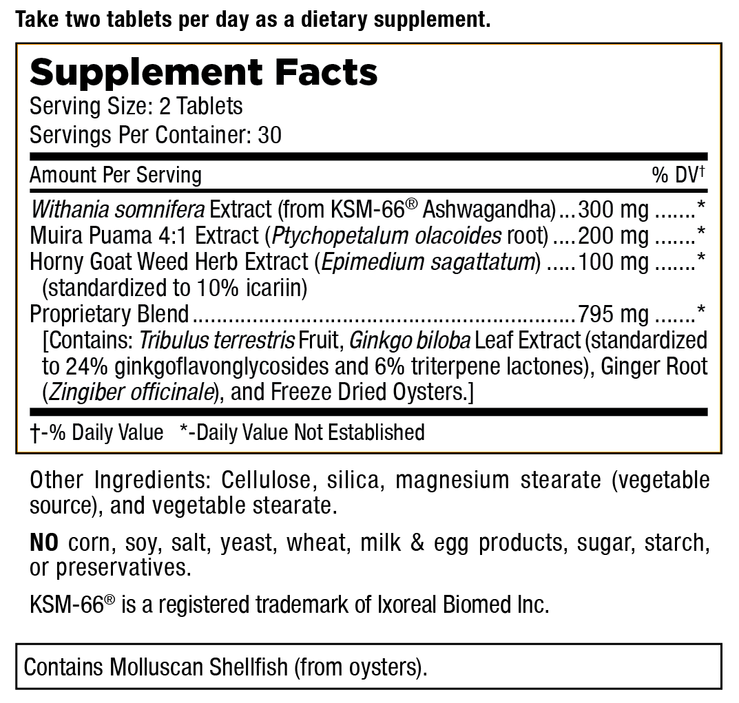 Male Performance Support Tablets – Highland Labs